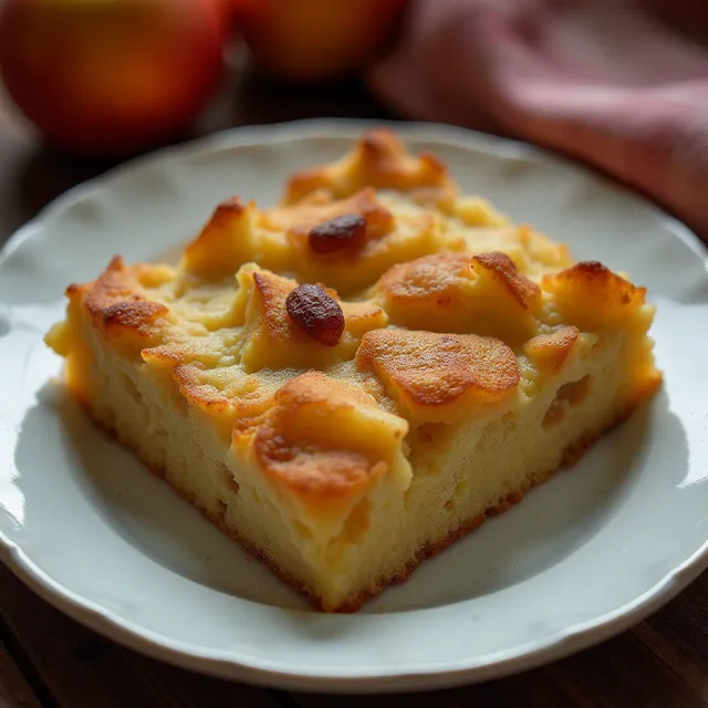 Apple Matzo Kugel