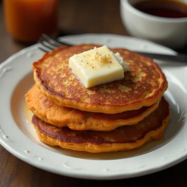 Louisiana Sweet Potato Pancakes