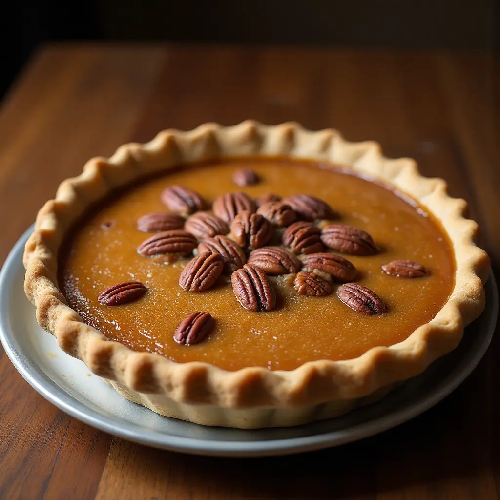 Pecan Pumpkin Pie