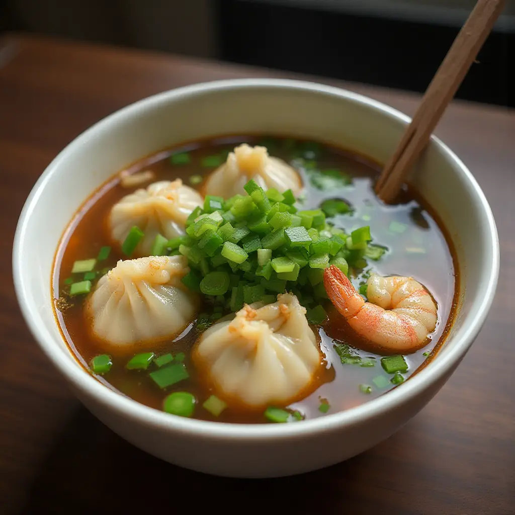 Homemade Wonton Soup