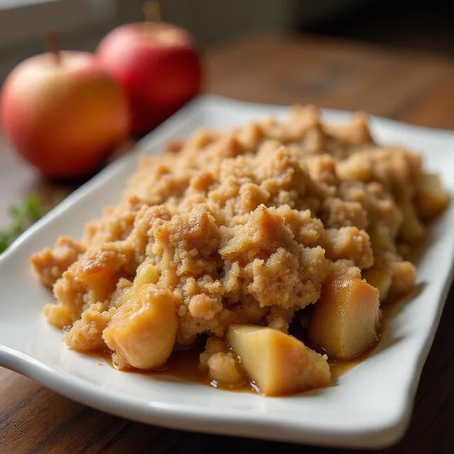 Moist Apple Crisp