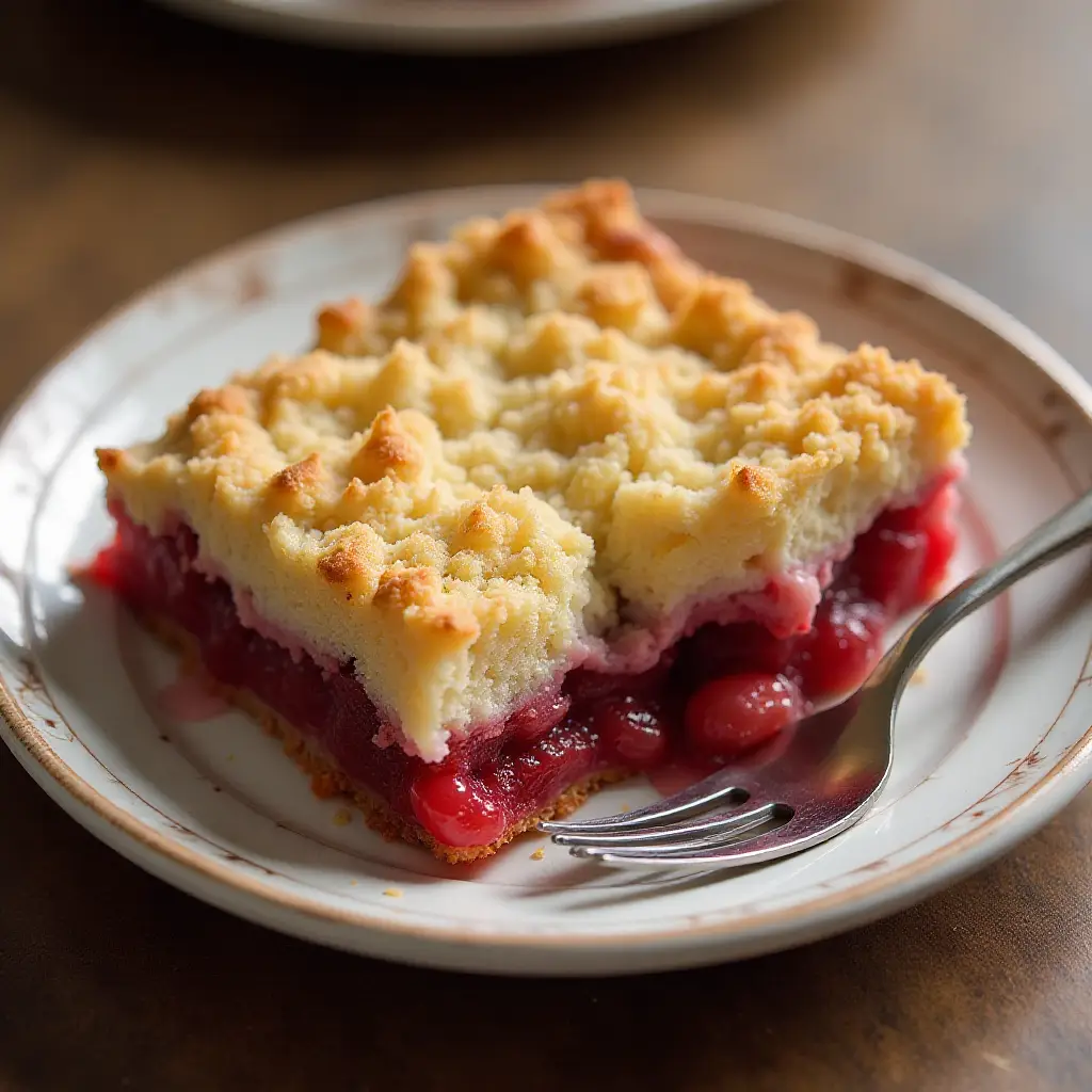 Cherry Crunch Cake