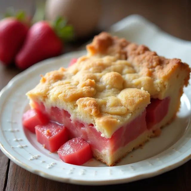 Best Rhubarb Dessert Ever