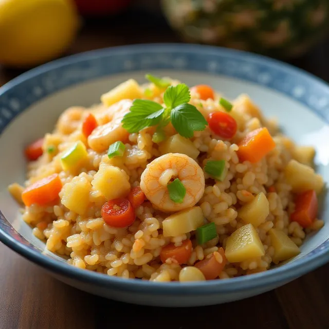 Pineapple Shrimp Fried Rice