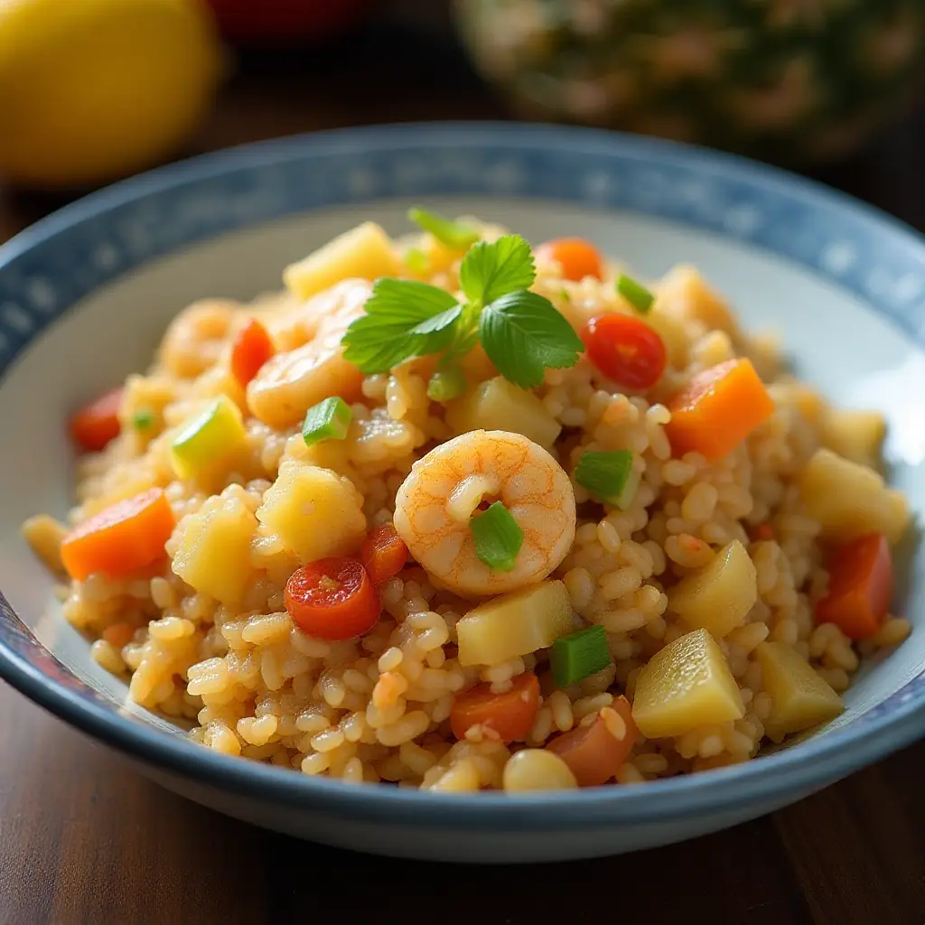 Pineapple Shrimp Fried Rice