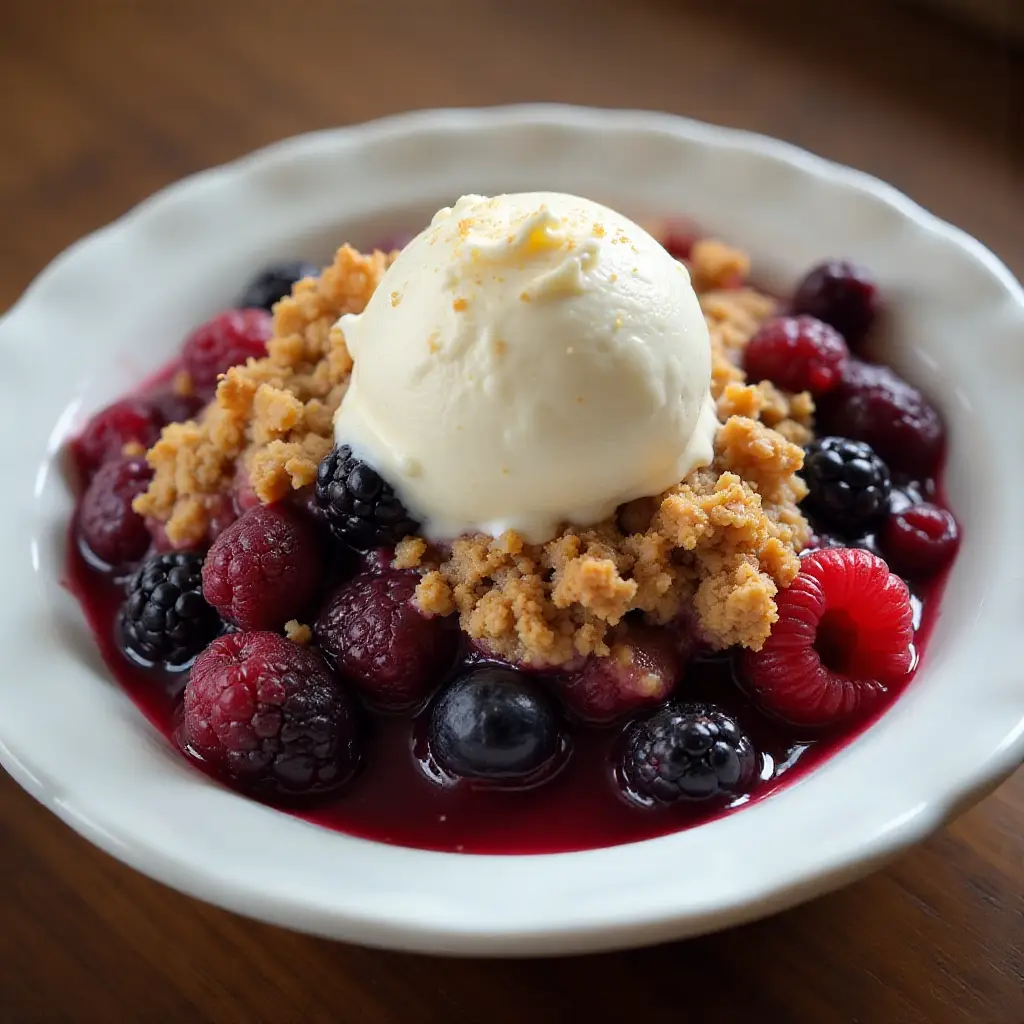 Triple Berry Crisp