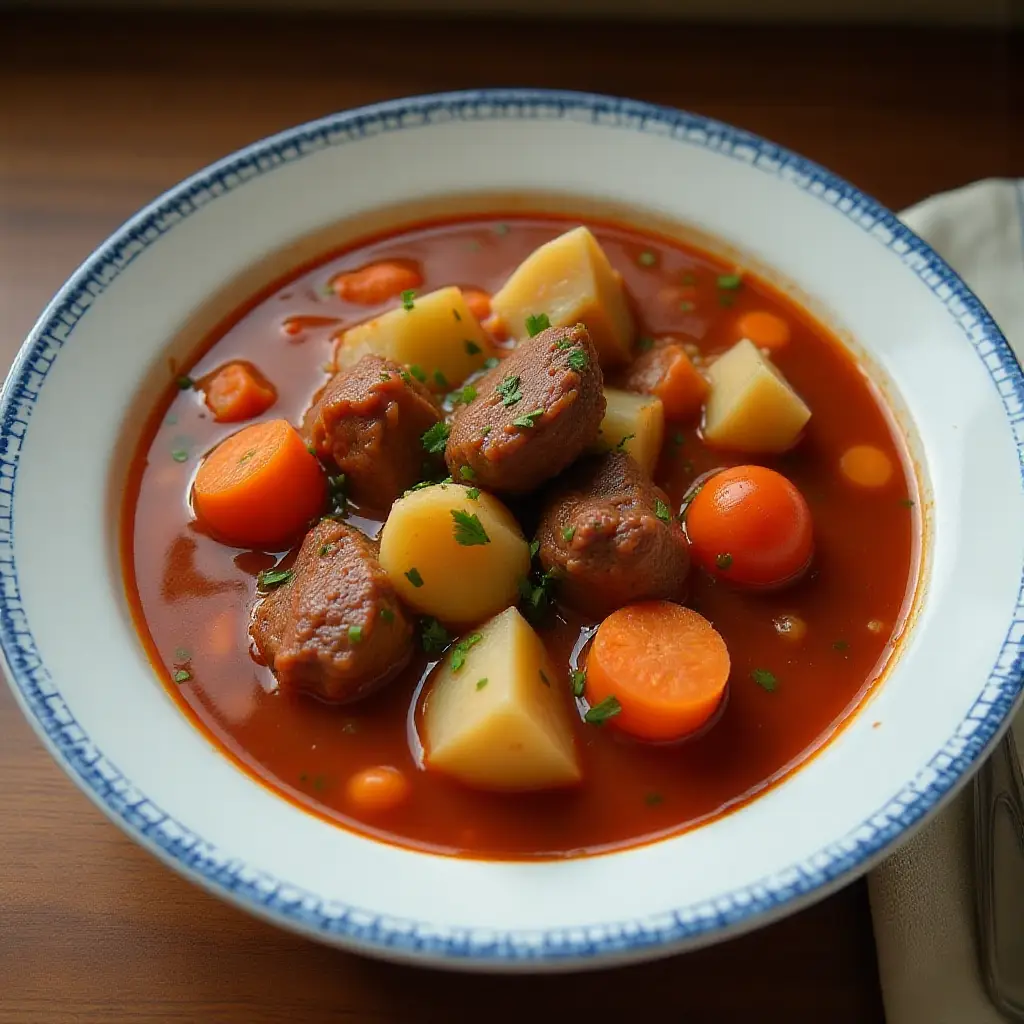 Alita's Tomato Beef Stew