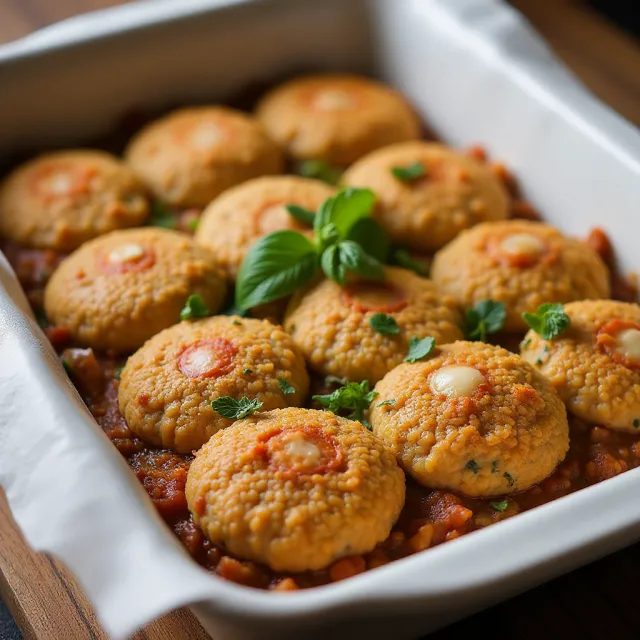Aunt Louise's Baked Kibbeh