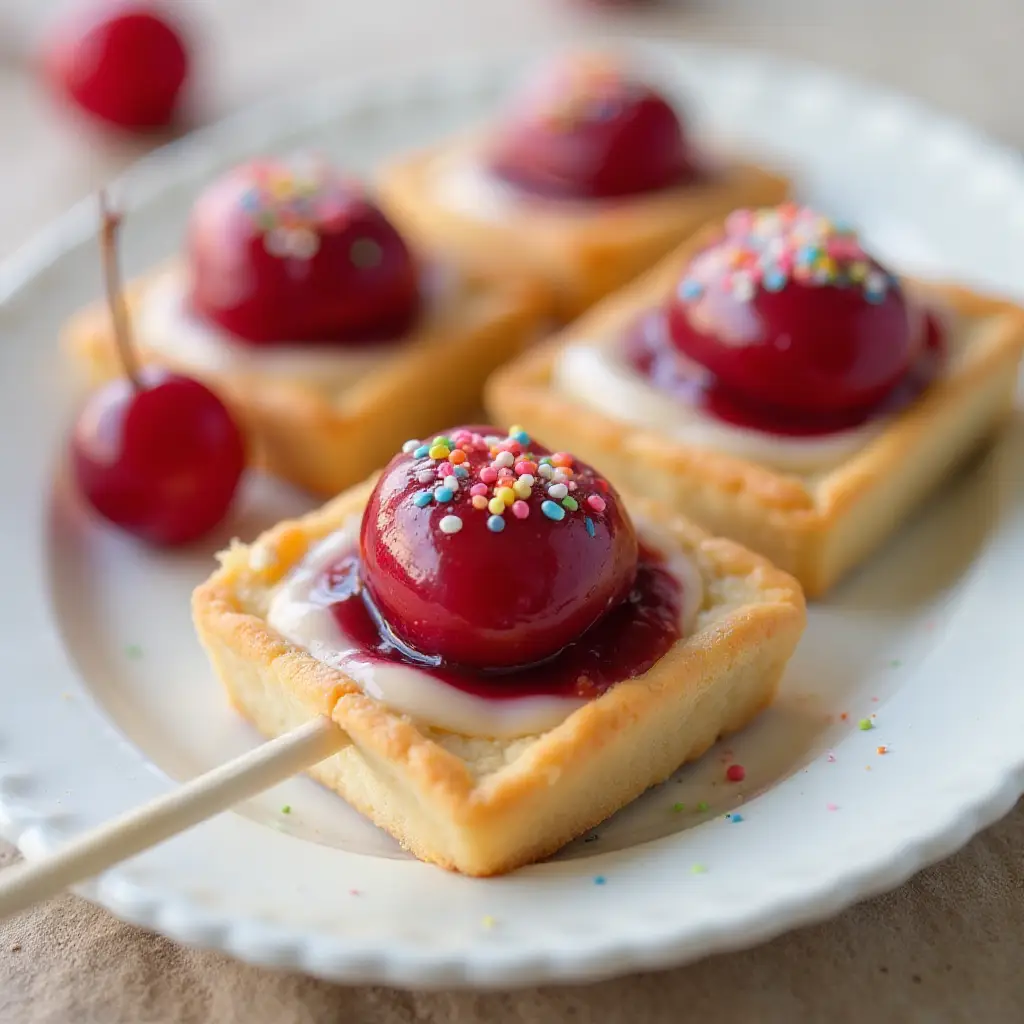 Cherry Tart Pops
