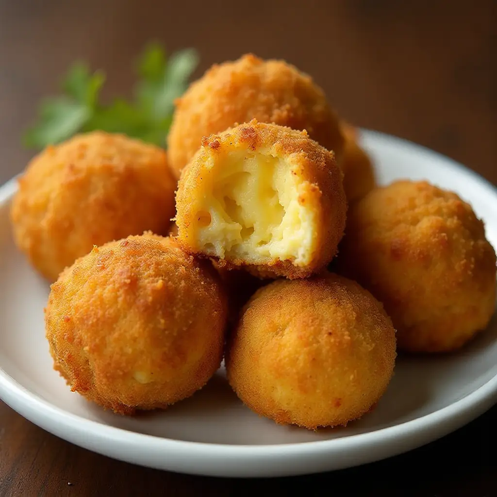 Fried Mac and Cheese Balls