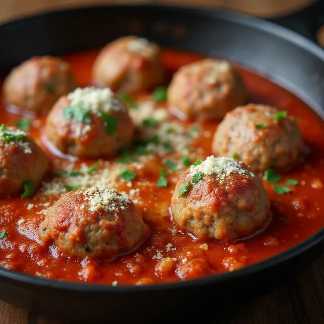 Skillet Meatballs