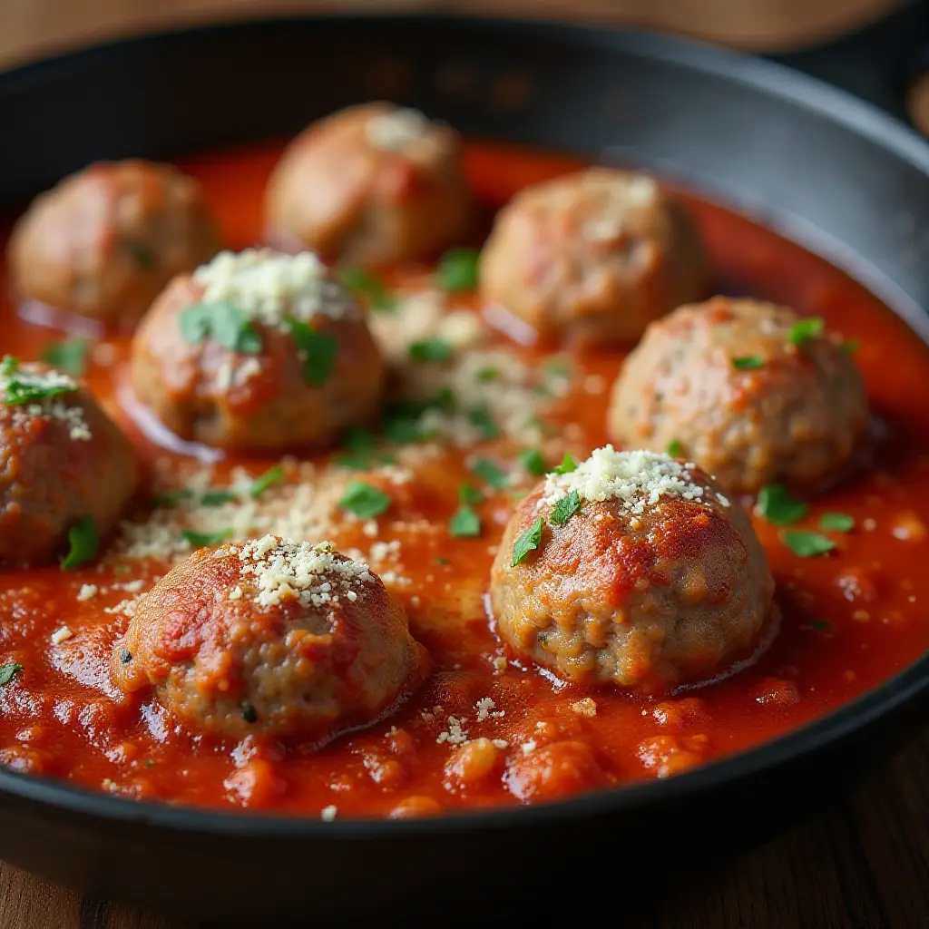 Skillet Meatballs