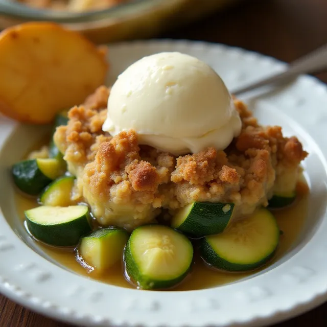 Croustillant de Courgettes