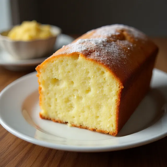Classic Sour Cream Pound Cake