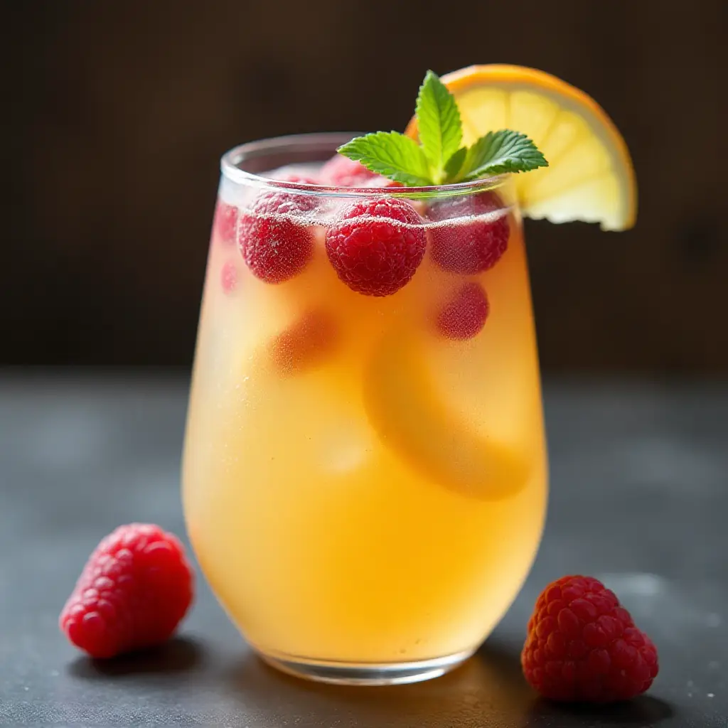 White Sangria with Frozen Fruit