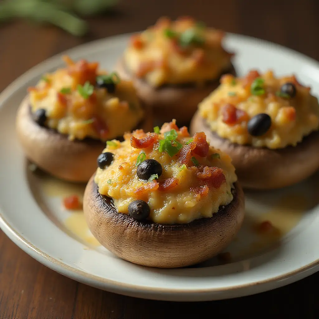 Bacon Stuffed Mushrooms