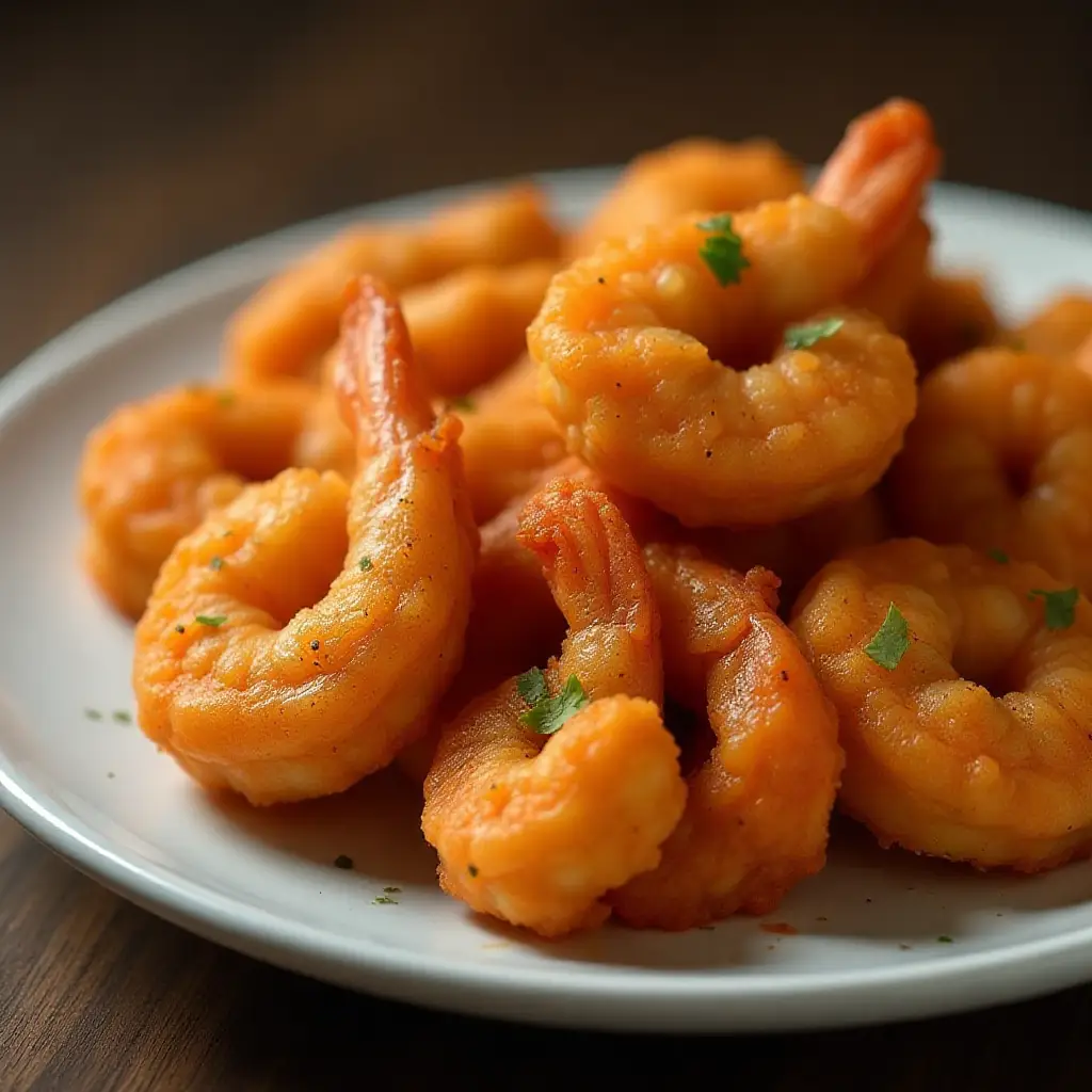 Crispy Buffalo Shrimp