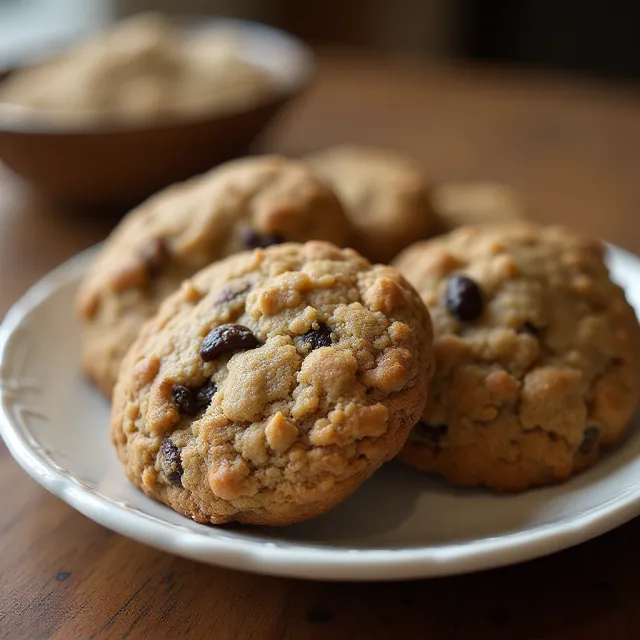 Beth's Spicy Oatmeal Raisin Cookies