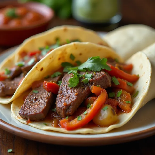 Sizzling Steak Fajitas