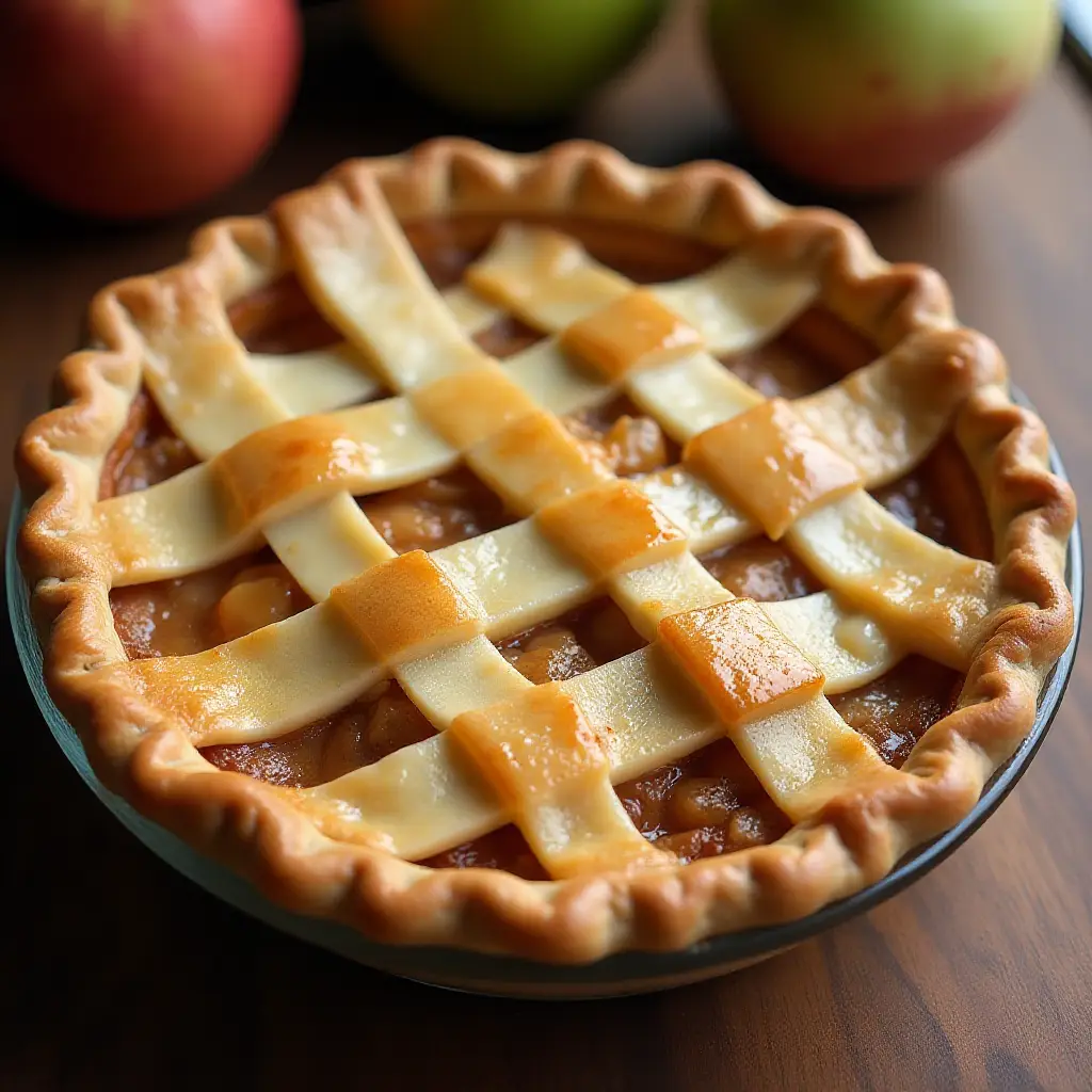Chef John's Caramel Apple Pie