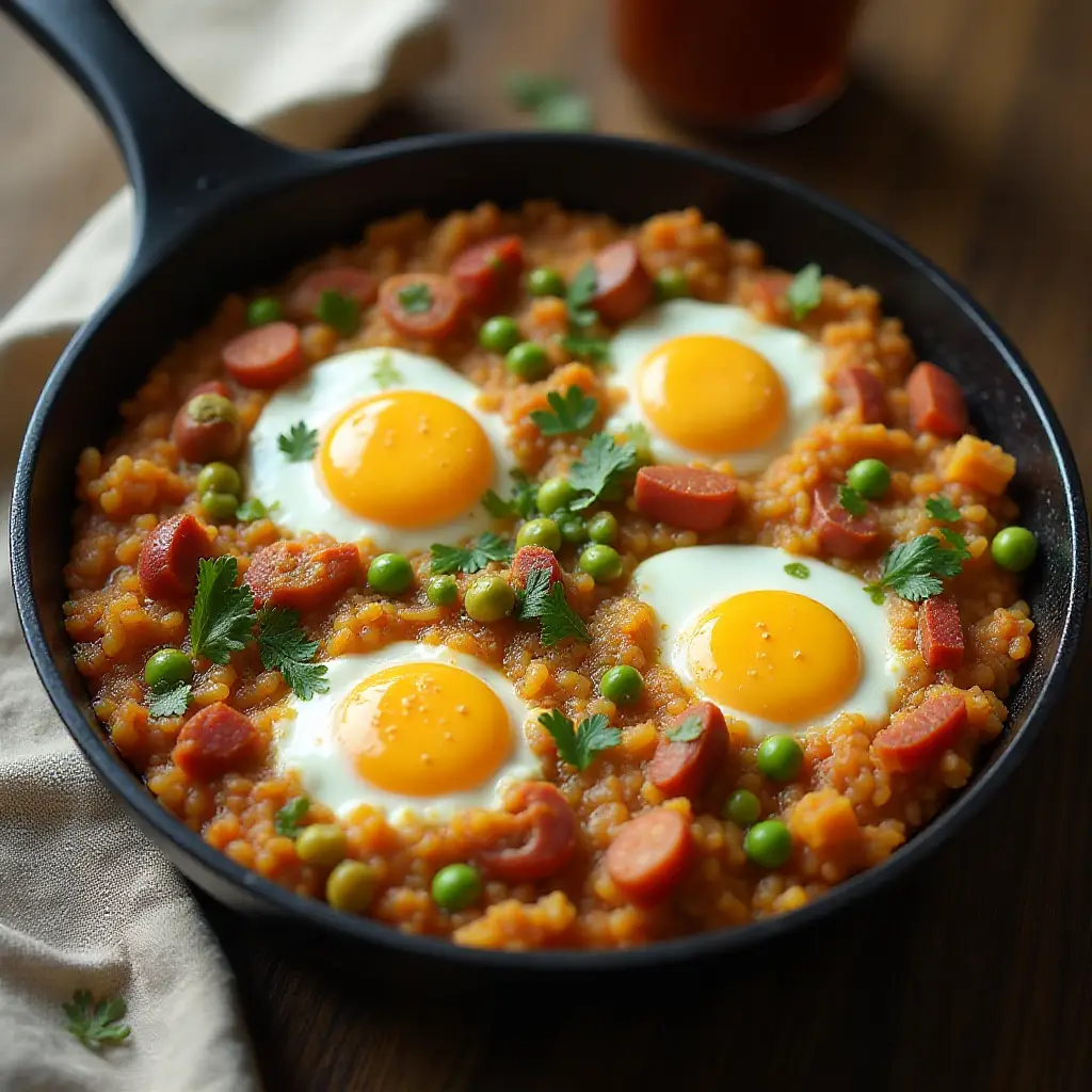 Breakfast Paella