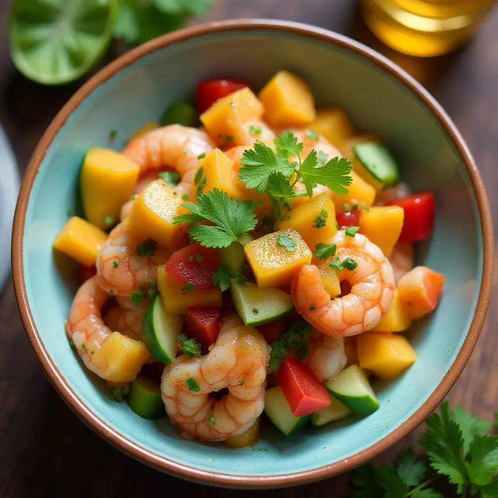 Mango Shrimp Ceviche