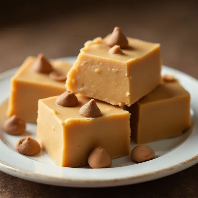 Peanut Butter Fudge with Condensed Milk