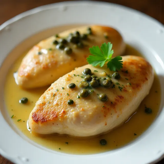 Chicken Piccata with Capers