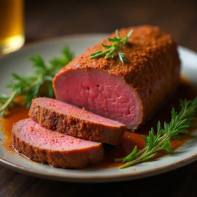 Herb Rubbed Sirloin Tip Roast