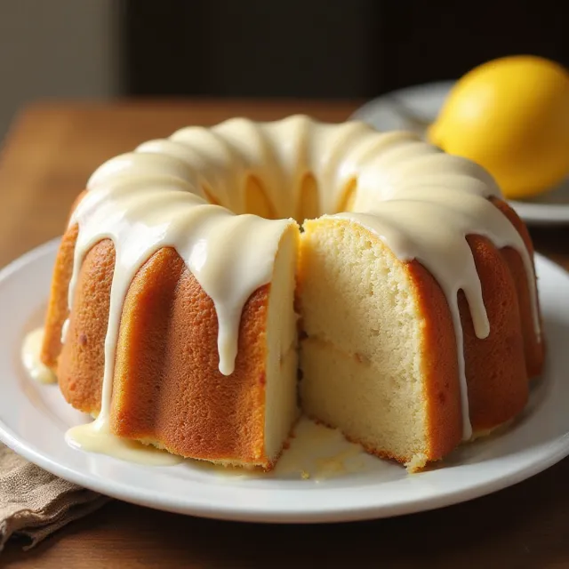 Bud's Easy Buttercream Pound Cake