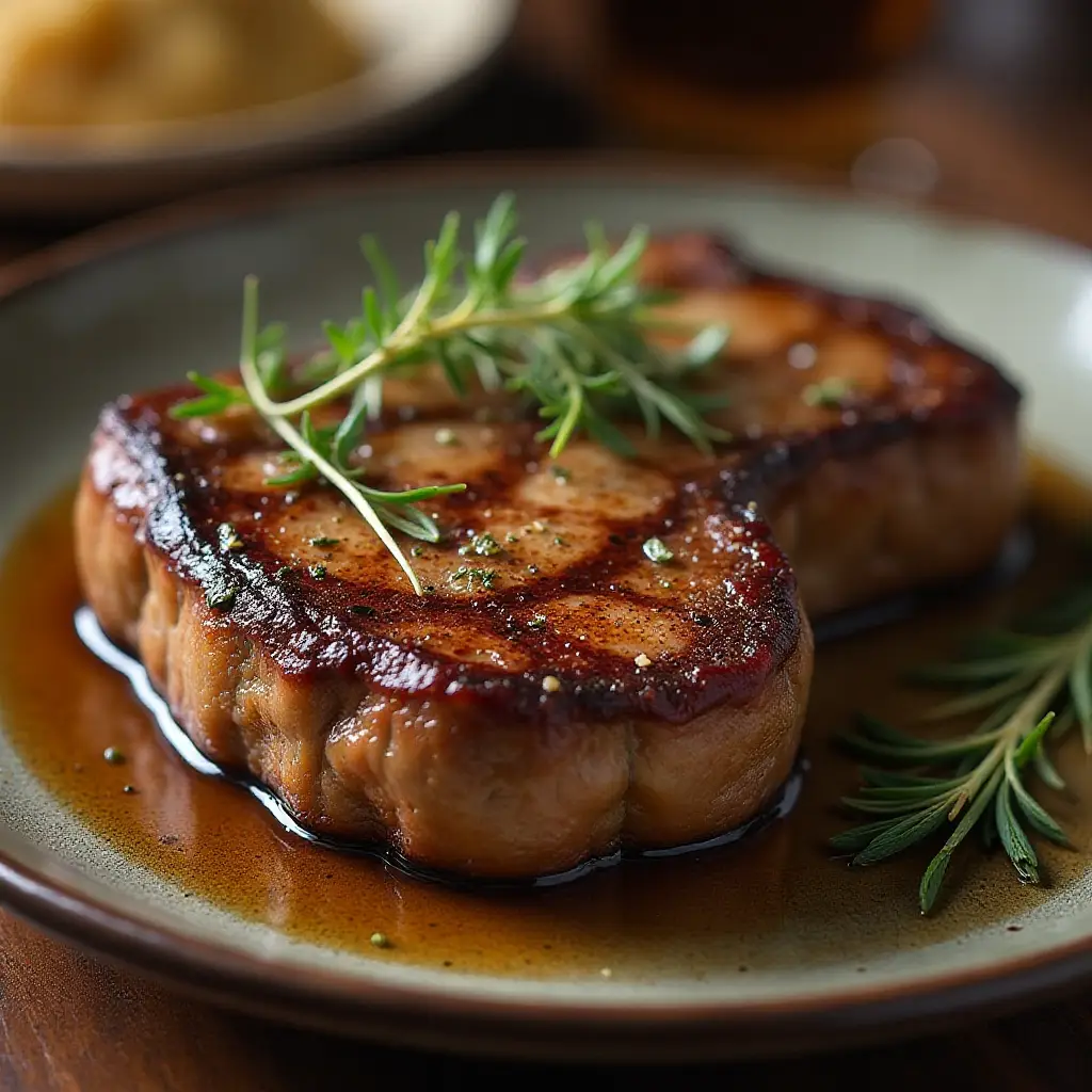 Seared Chuck Eye Steak