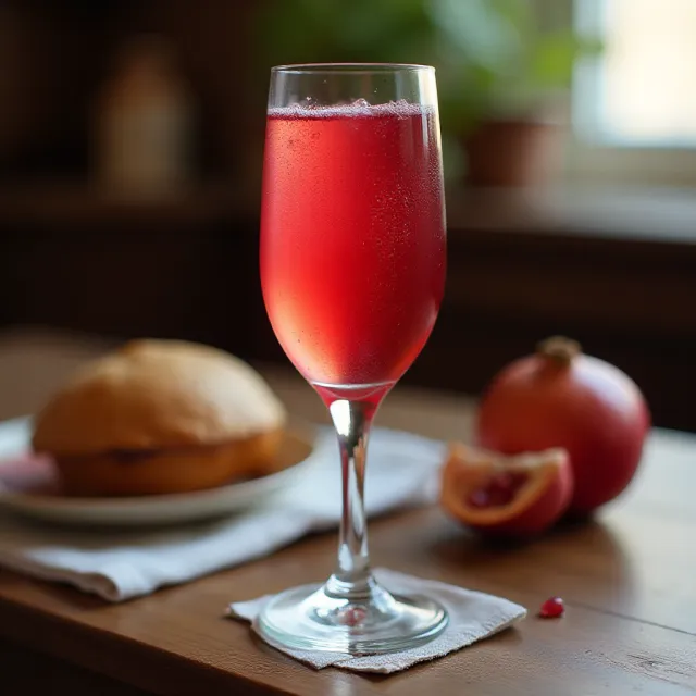 Pomegranate Mimosa
