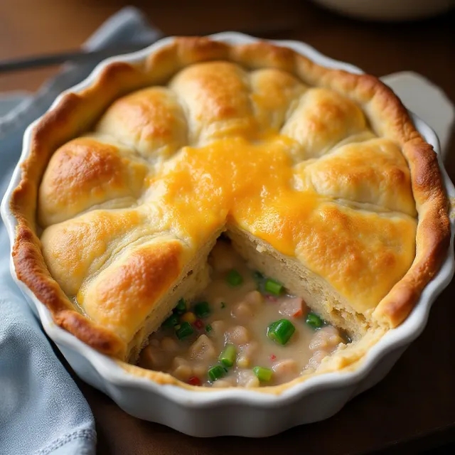 Easy Weeknight Tuna Pot Pie