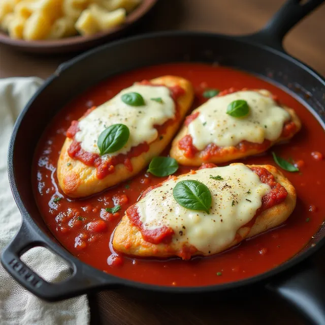 Baked Chicken Marinara