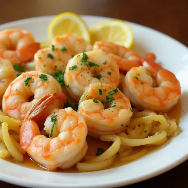 Copycat Red Lobster Shrimp Scampi