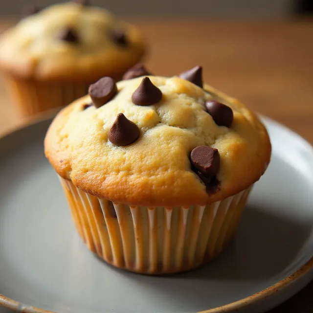 Banana Chocolate Chip Muffins
