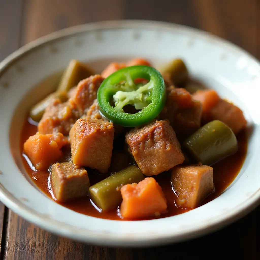 Beef and Okra Bamia