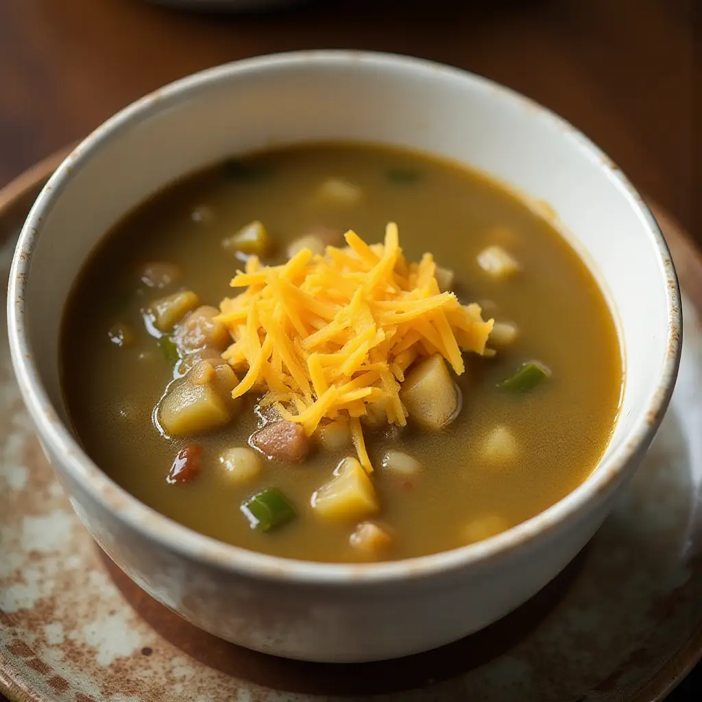 Potato and Green Chile Soup