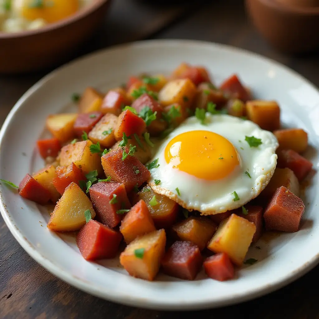 Air Fryer Corned Beef Hash