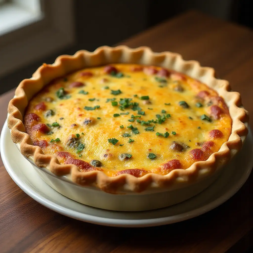 Quiche (Southern Egg Pie)