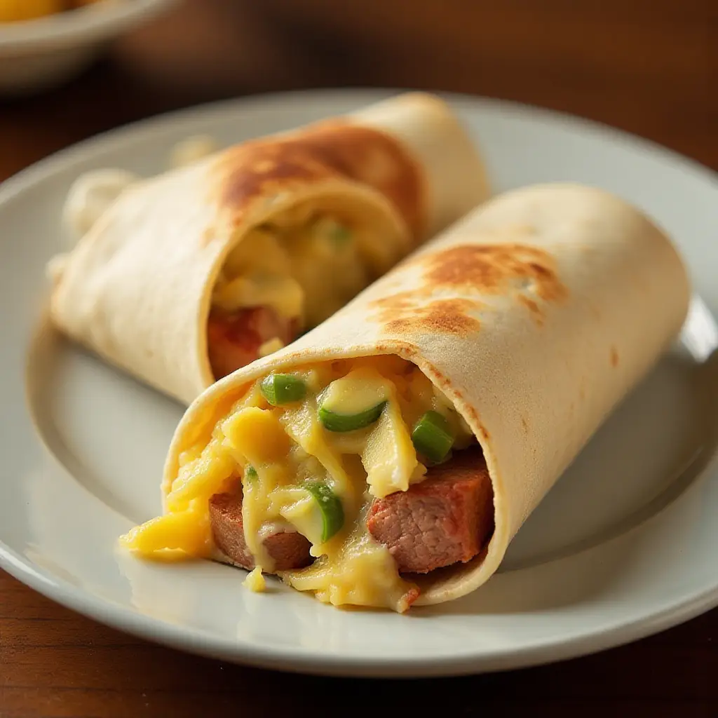 Country Breakfast Burritos