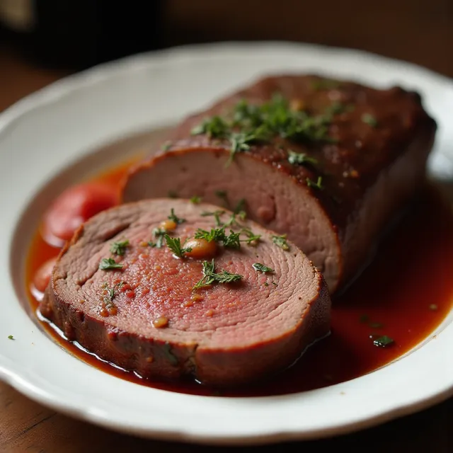 Wine-Braised Beef Brisket