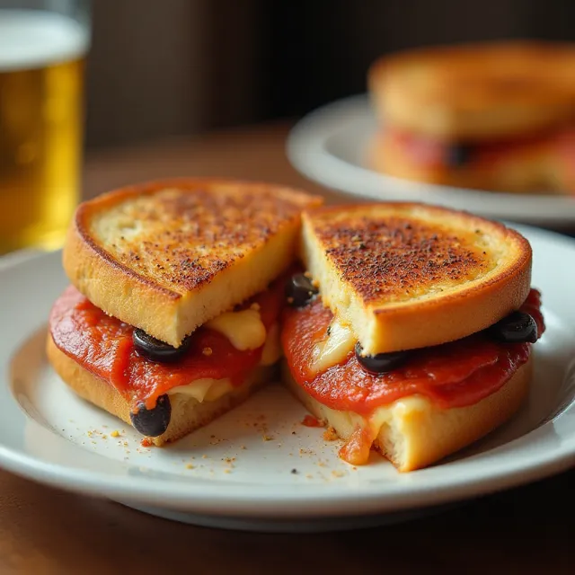 Pepperoni Pizza Grilled Cheese
