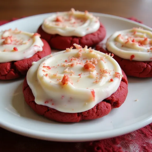 Dawn's Easy Red Velvet Sandwich Cookies