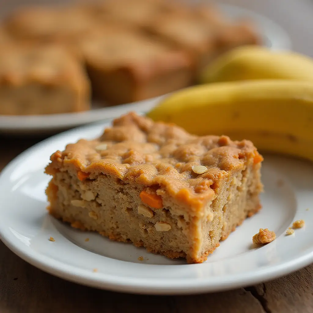 Banana Oat Energy Bars