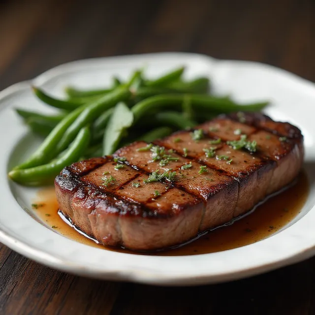 Marinated Flat Iron Steak