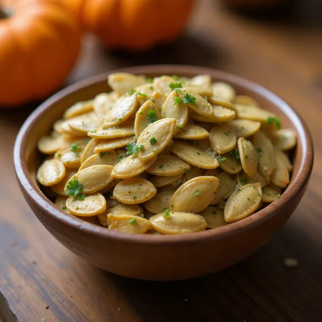 Baked Pumpkin Seeds
