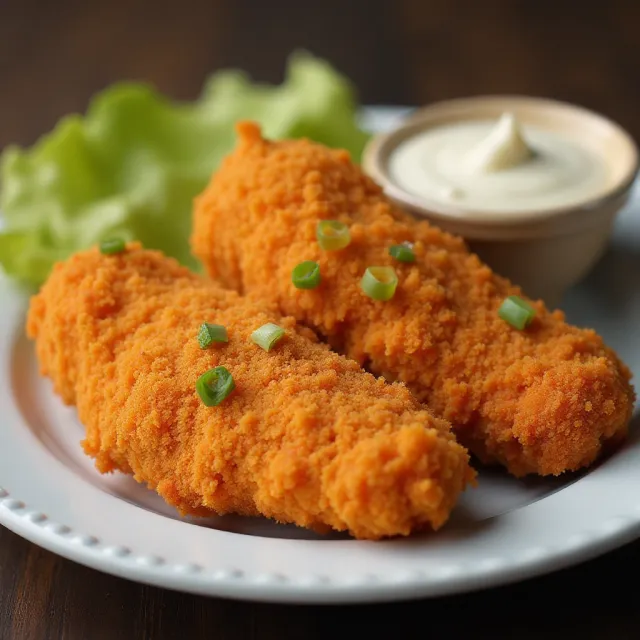 Panko Buffalo Chicken Tenders