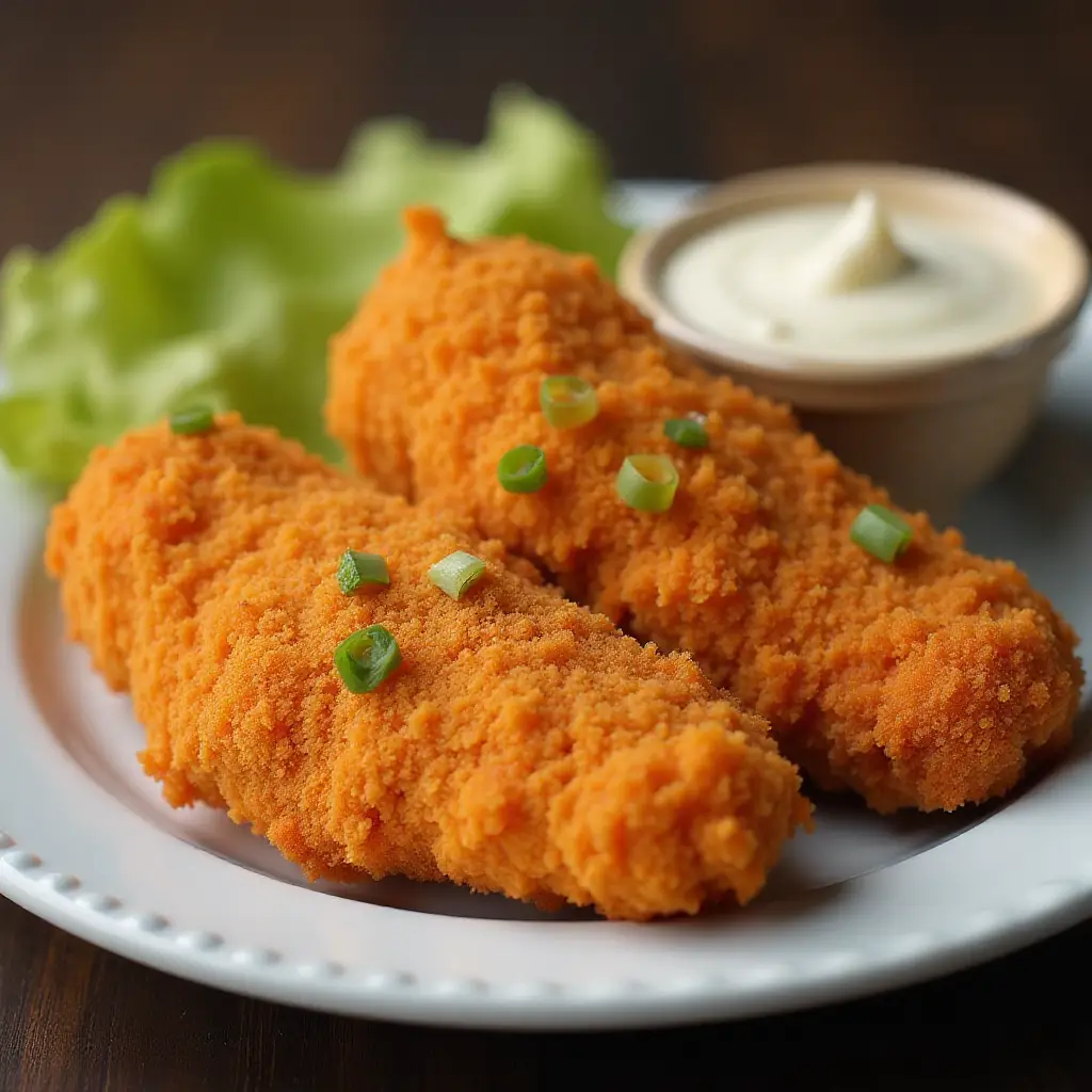 Panko Buffalo Chicken Tenders