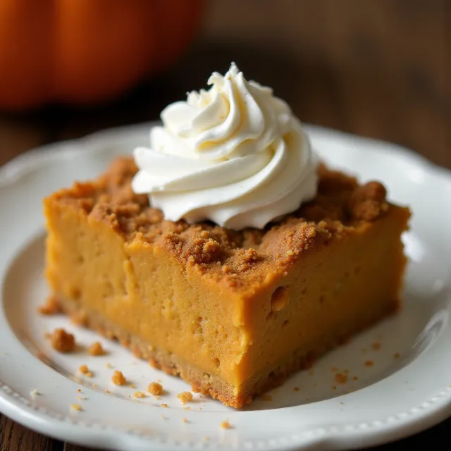 Pumpkin Pie Squares
